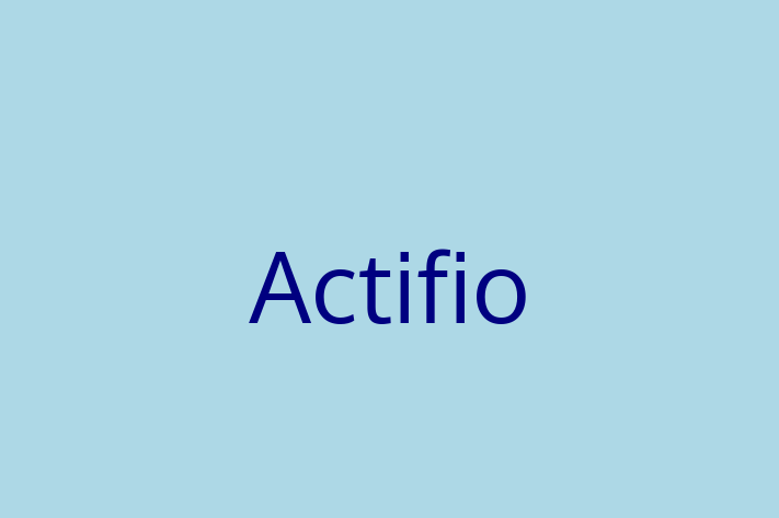 Application Development Company Actifio