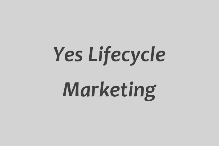 Digital Solutions Provider Yes Lifecycle Marketing