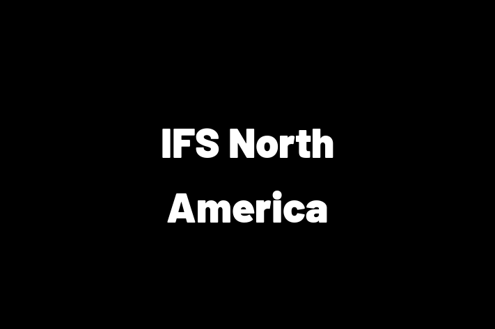 Software Firm IFS North America