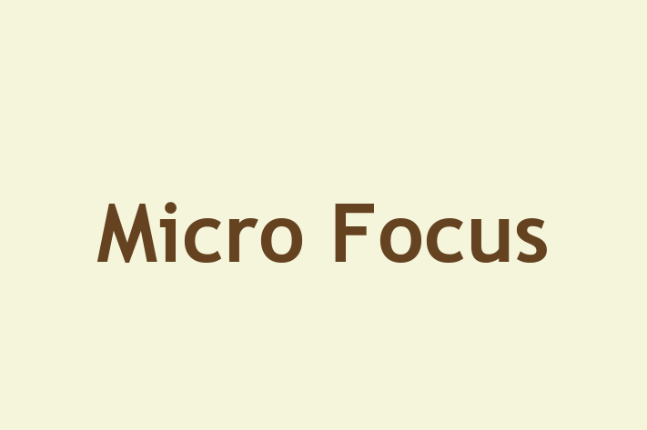 Software House Micro Focus