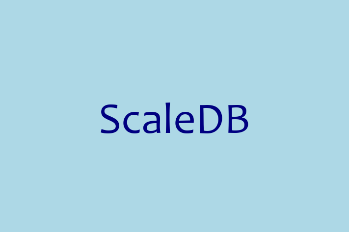 Application Development Company ScaleDB