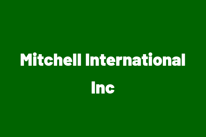 Software Services Company Mitchell International Inc