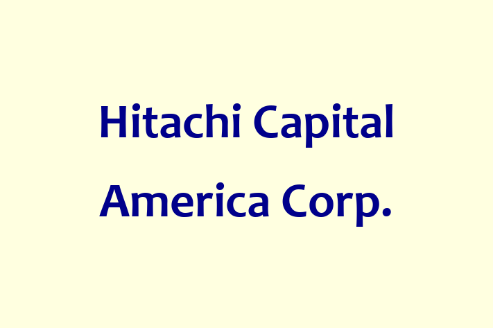 Software House Hitachi Capital America Corp.