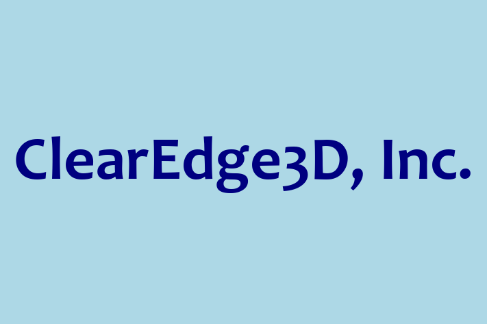 Technology Company ClearEdge3D Inc.