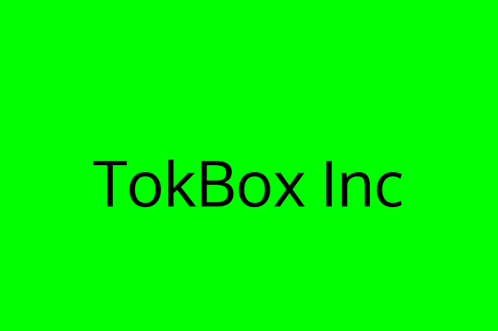 Software Development Firm TokBox Inc