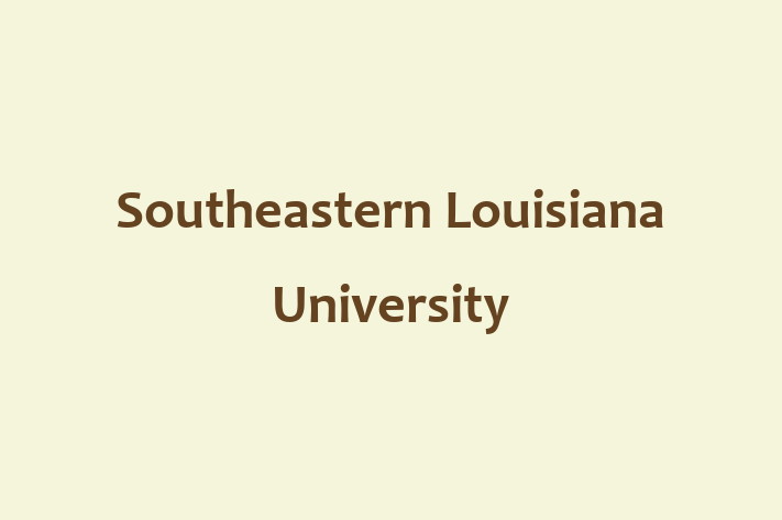 Employee Relations Southeastern Louisiana University