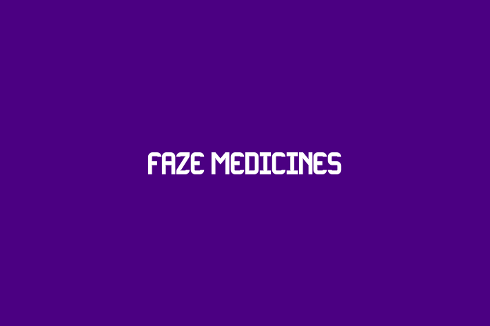 Personnel Management Faze Medicines