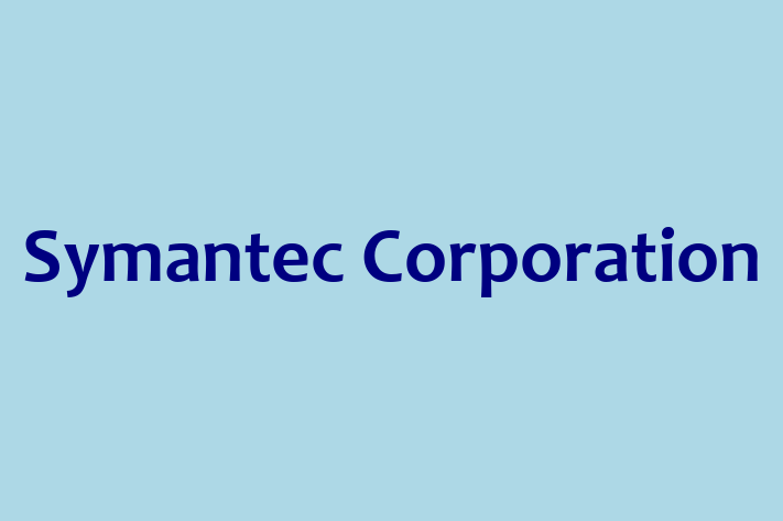 Application Development Company Symantec Corporation