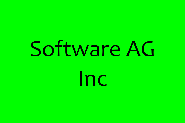 Software Firm Software AG Inc