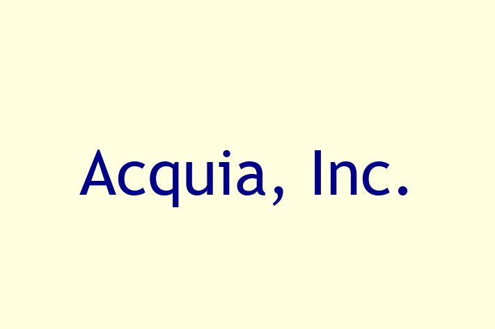 IT Company Acquia Inc.