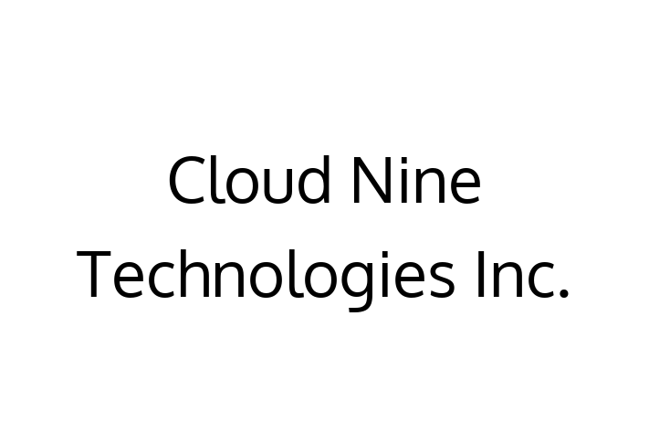 Software Development Firm Cloud Nine Technologies Inc.