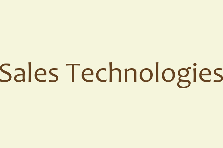 Technology Company Sales Technologies