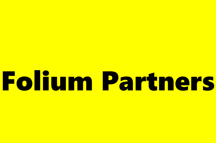 Software Solutions Provider Folium Partners