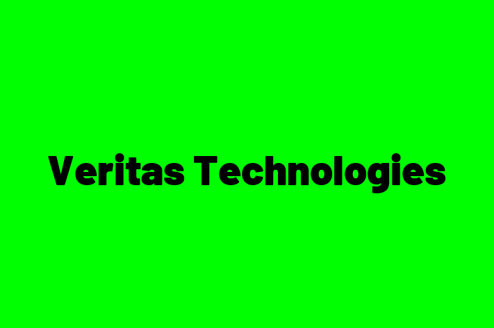 Technology Company Veritas Technologies