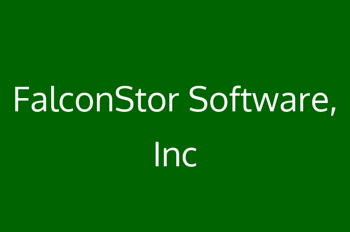 Software Development Company FalconStor Software Inc