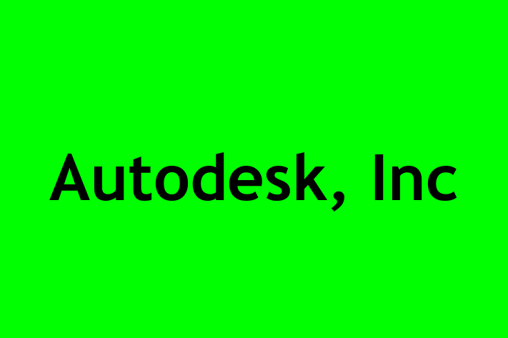 Technology Company Autodesk Inc