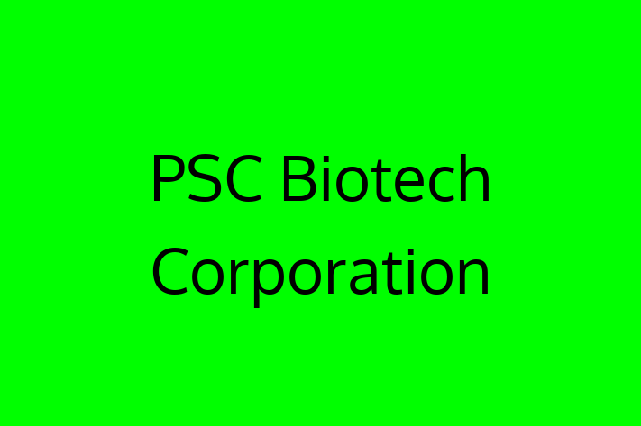 Software Development Company PSC Biotech Corporation