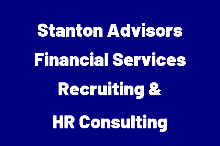 Human Capital Management Stanton Advisors  Financial Services Recruiting HR Consulting