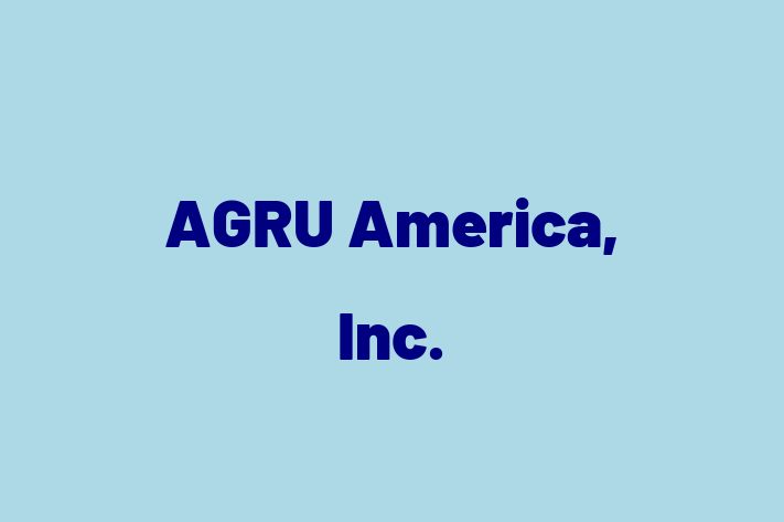 Human Resource Management AGRU America Inc.