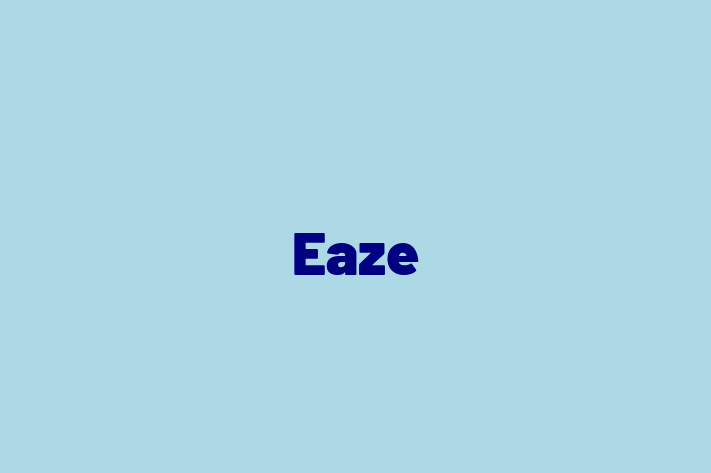 Software Development Firm Eaze