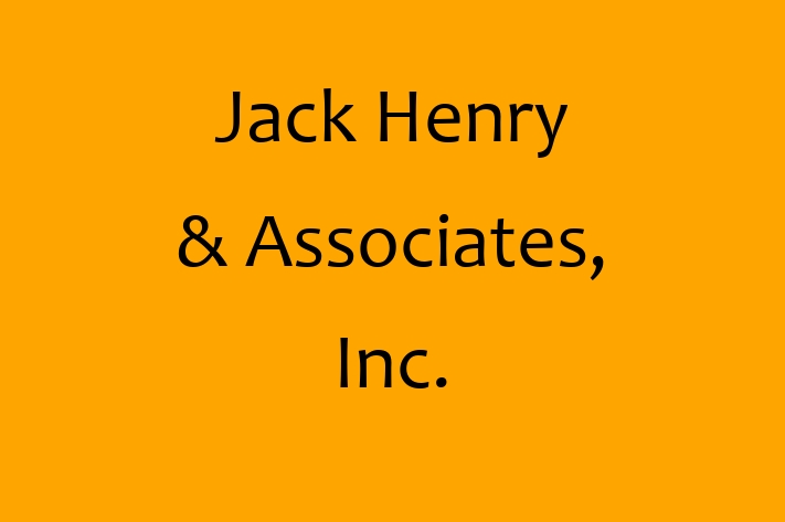 Tech Firm Jack Henry Associates Inc.