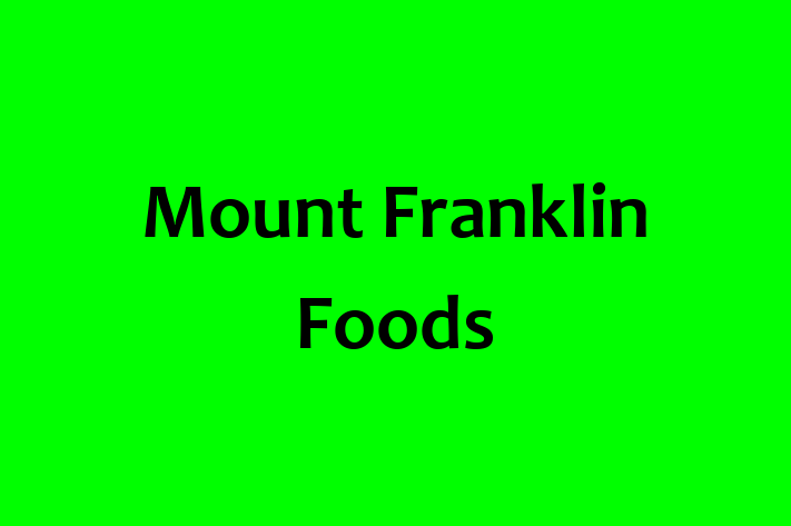 Labor Relations Mount Franklin Foods