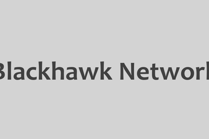 Software Development Company Blackhawk Network