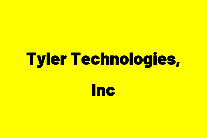 Software Firm Tyler Technologies Inc