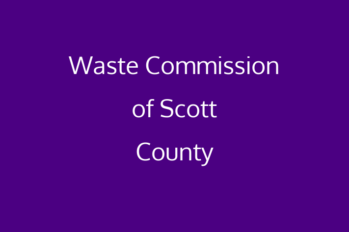 Technology Solutions Firm Waste Commission of Scott County