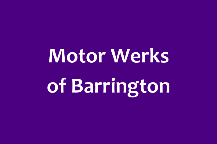 Employee Resource Management Motor Werks of Barrington