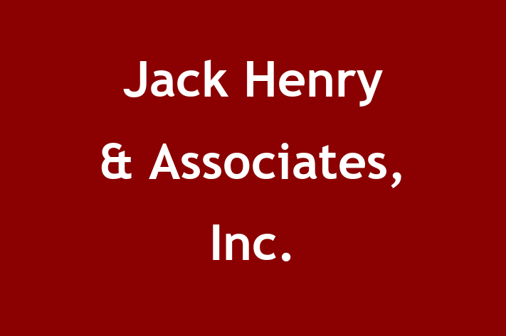 Software Consultancy Jack Henry Associates Inc.