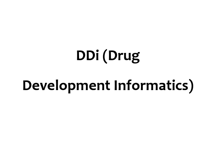 Technology Solutions Firm DDi Drug Development Informatics