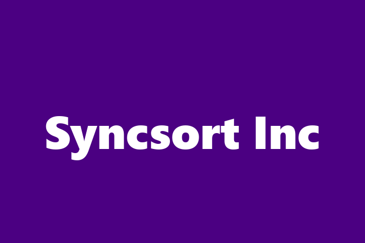 Software Services Company Syncsort Inc