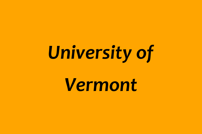 Talent Management University of Vermont