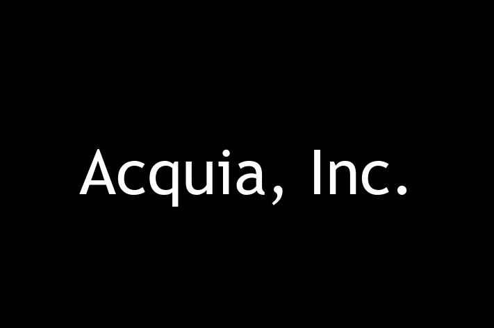 Application Development Company Acquia Inc.