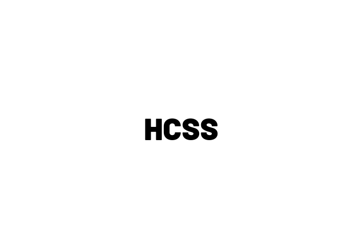 Tech Firm HCSS