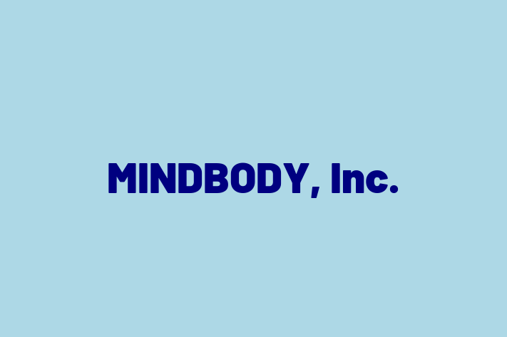 Digital Solutions Provider MINDBODY Inc.