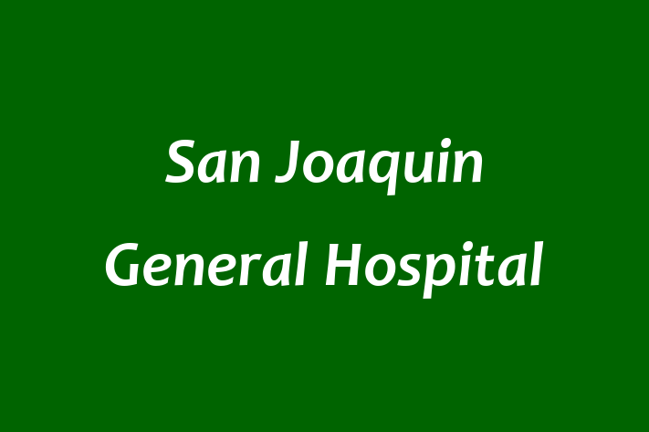 Human Resource Management San Joaquin General Hospital