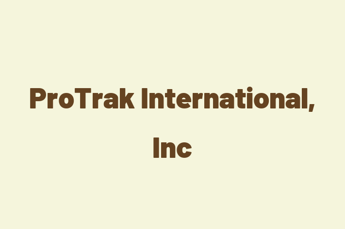 Tech Firm ProTrak International Inc