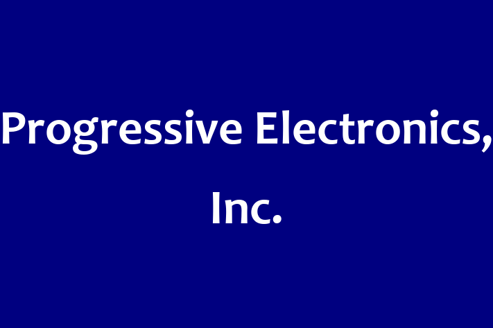 Application Development Company Progressive Electronics Inc.