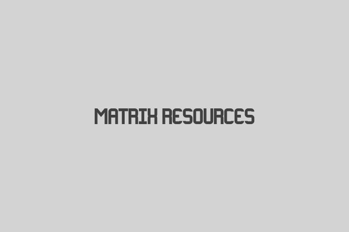 Personnel Management MATRIX Resources