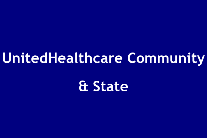 Human Capital Management UnitedHealthcare Community State