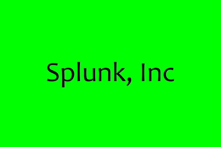 Software Development Firm Splunk Inc