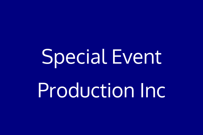 Application Development Company Special Event Production Inc