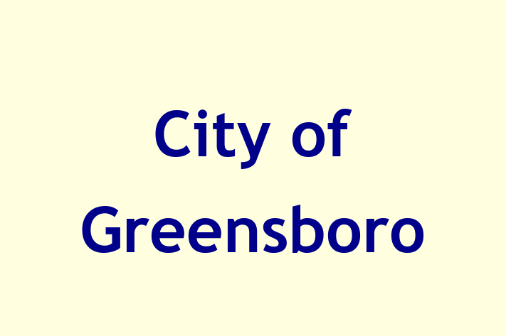 Staff Management City of Greensboro