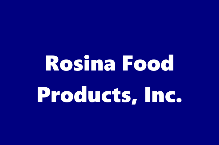 Personnel Management Rosina Food Products Inc.