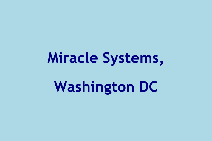 Employee Resource Management Miracle Systems Washington DC