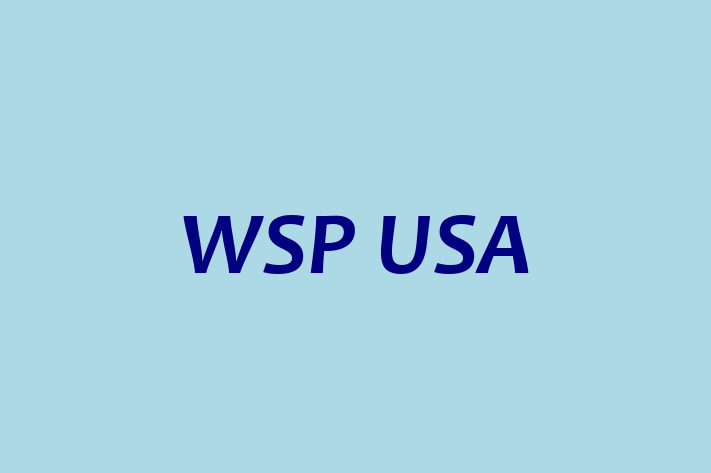 Personnel Management WSP USA