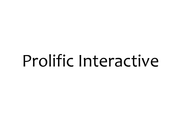 Tech Solutions Company Prolific Interactive