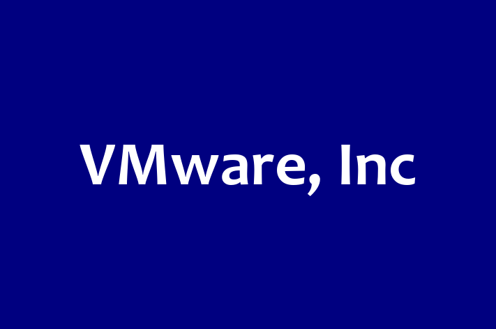 Software Development Firm VMware Inc